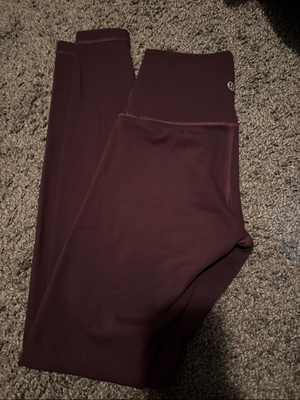 lululemon athletica Deep Burgundy Leggings